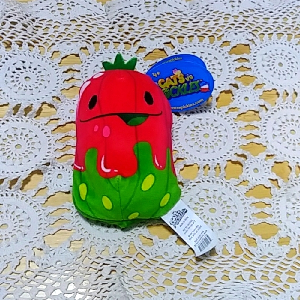 Cats vs Pickles Barry Glaze #308  Bean Stuffed Plushie Collectible